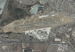 Berlin: Luftbild Flughafen Tegel