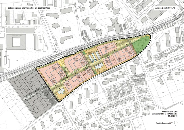 1 Ulm B-Plan – Planzeichnung