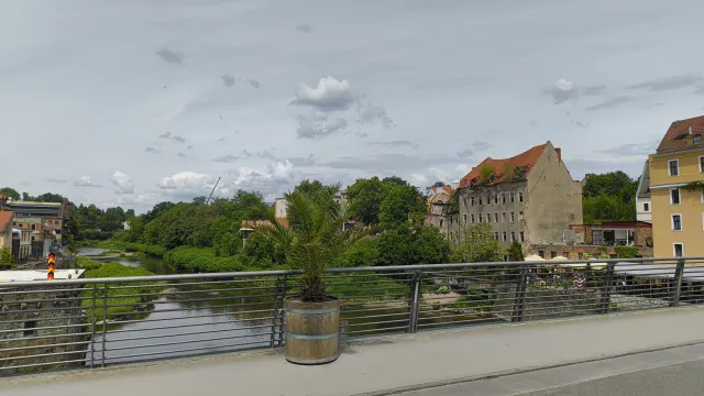 Neiße in der Innenstadt