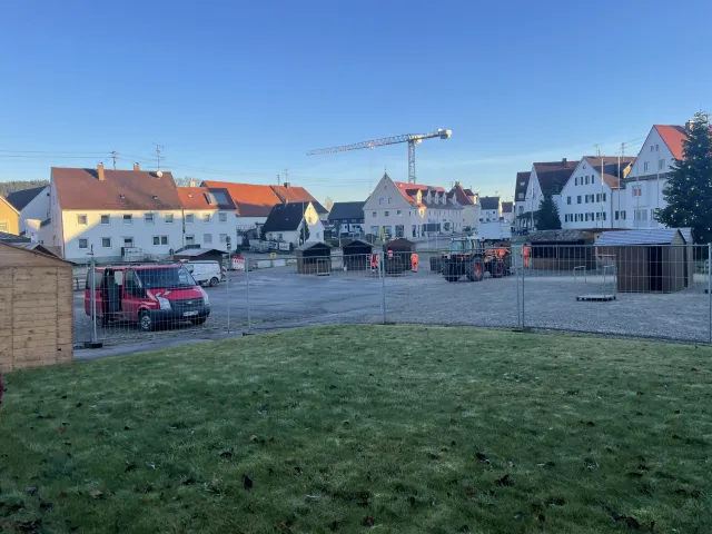 Leerstelle in der Ortsmitte · Die Planungen für ein Bürgerhaus mit Rathaus sind bereits gemacht.