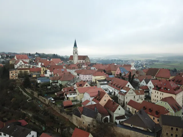 Nabburg: Blick auf die Nabburger Altstadt