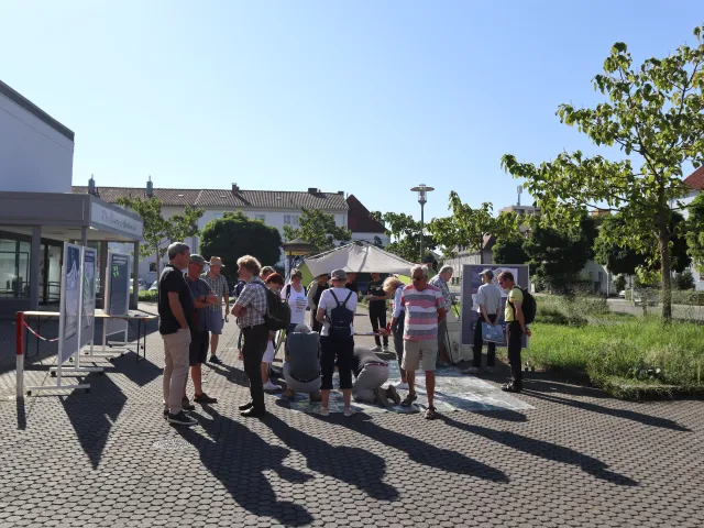 Beteiligungsstand am Troppauplatz in Bamberg – 09.09.23