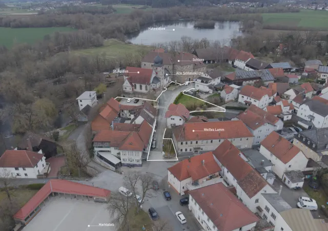 Das Entwurfsgebiet am Kirchberg