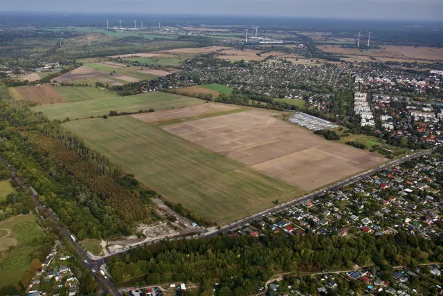 Luftbild des Projektgebietes Elisabeth-Aue (Dirk Laubner 2023)
