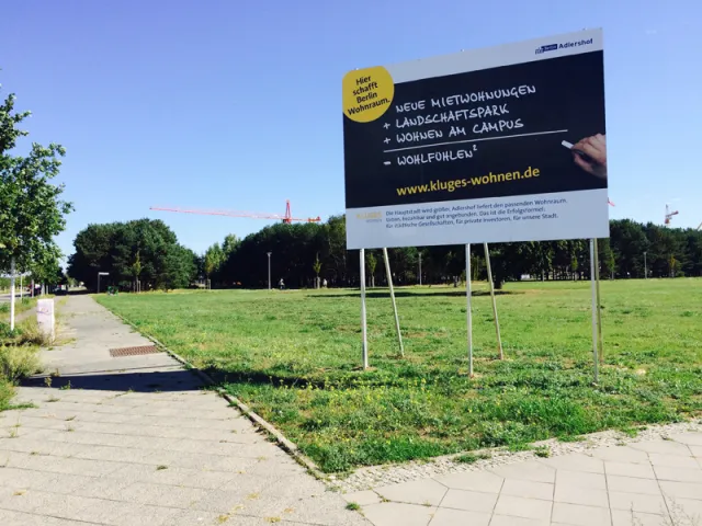 Berlin-Adlershof: Wettbewerbsgebiet Wohnen am Campus <abbr>II</abbr>