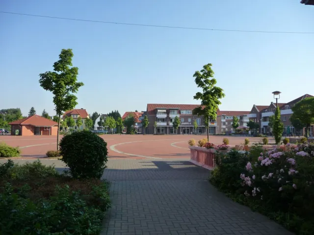 Blick auf den Marktplatz (Bildquelle: Gemeinde Weyhe)